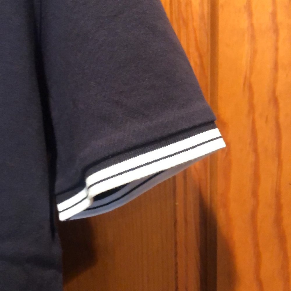 Michael Kors Polo Shirt (Color - Navy) (Size - Small) - Picture 4 of 7